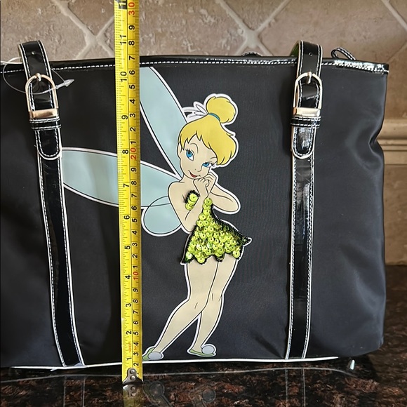Disneyland Black and Green Tinker Bell Tote Brand new with rates - Picture 9 of 12